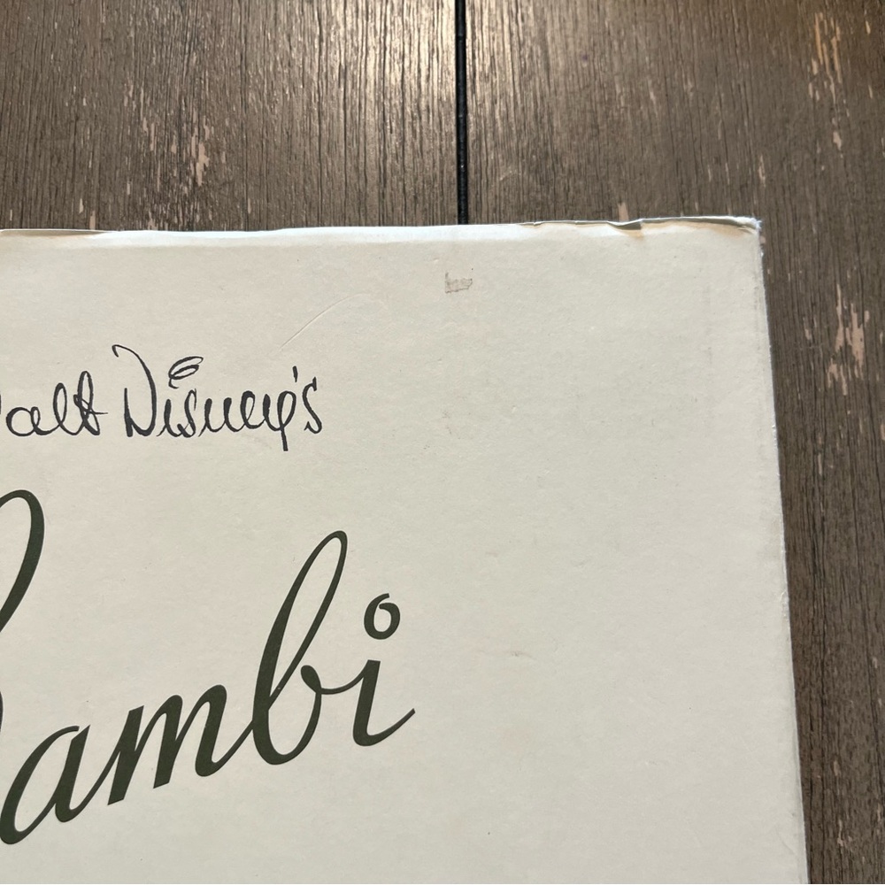 Walt Disney’s Bambi The Sketch Book Series Vintage Disney Collector Book - 1997 - Picture 3 of 14